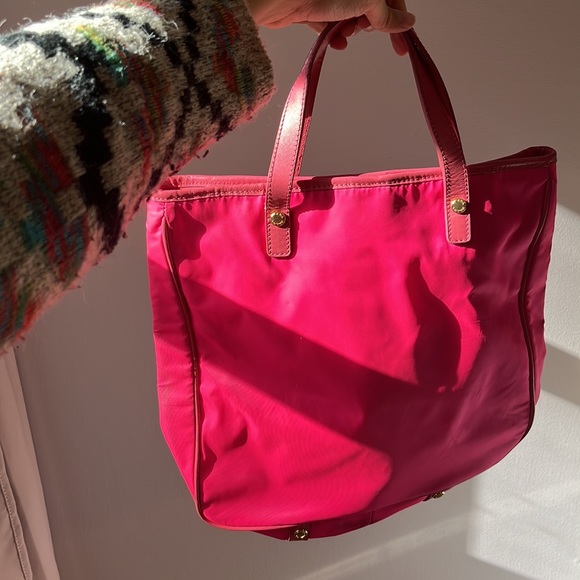 Prada Tessuto nylon in pink - vintage 00s - Picture 2 of 7